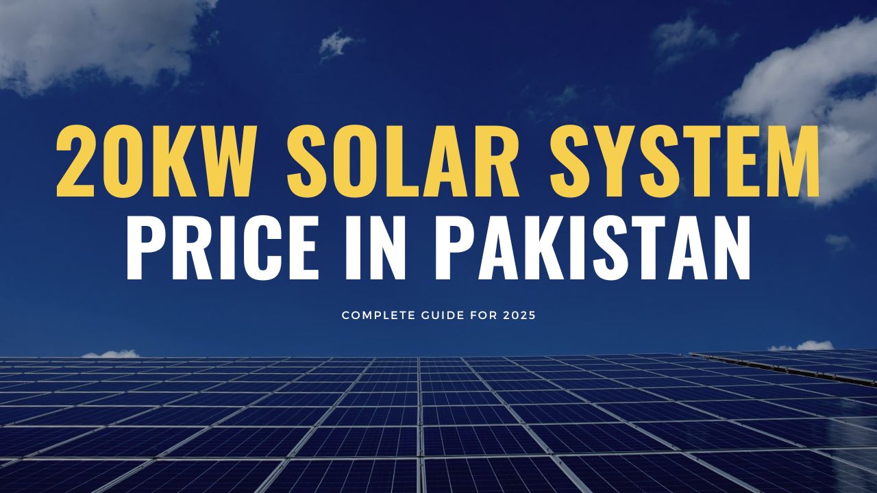 20kw solar system price in Pakistan